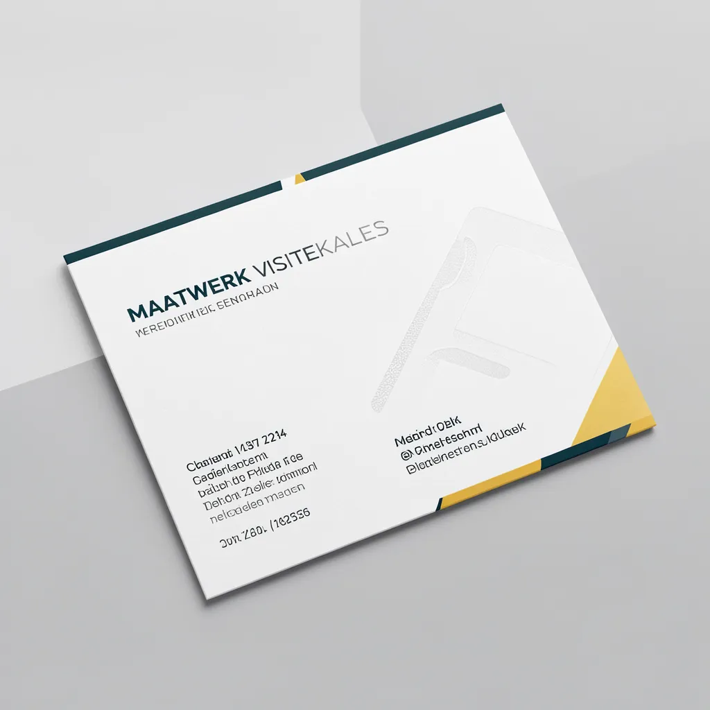 Maatwerk visitekaartjes